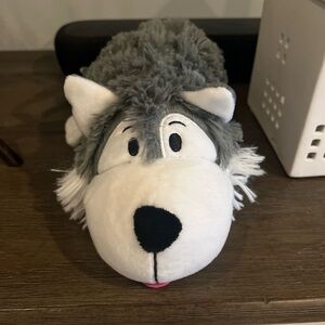 Flip a Zoo 12” Stuffed Plush Animal 2 in1 Poppi Polar Bear & Asher Husky